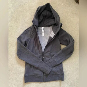 Like New Lululemon Scuba Gray Full Zip​